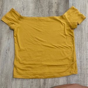 Off the shoulder T-shirt